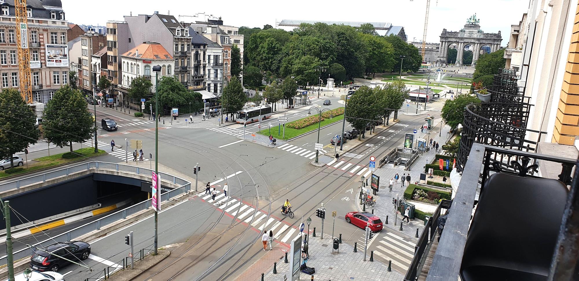 Hotel Derby Brüssel Exterior foto